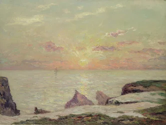 Klipporna vid Belle Ile, 1913